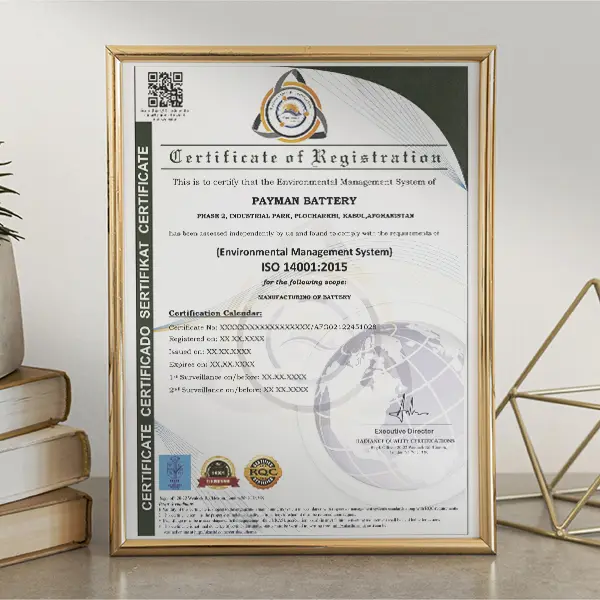 Certificate 001
